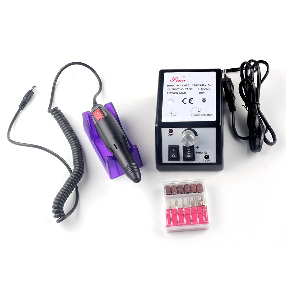 

New Coming Nail drill 20000RPM Electric Nail drill Best Selling glazing machine Nail drill machine, Black, white,purple