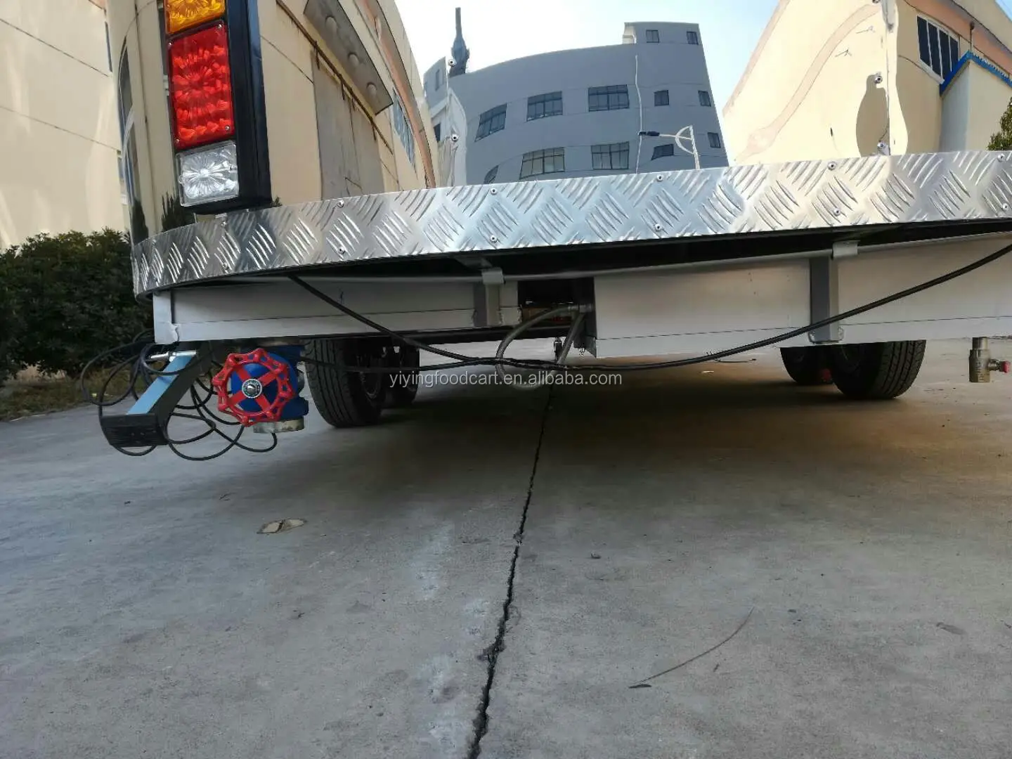 Yy Bt600 Shanghai Yiying Stainless Steel Food Truck Trailer