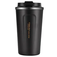 

PINKAH Private Label 510ML 17OZ Powder Coated Double Wall Vacuum Insulated stainless steel coffee cup