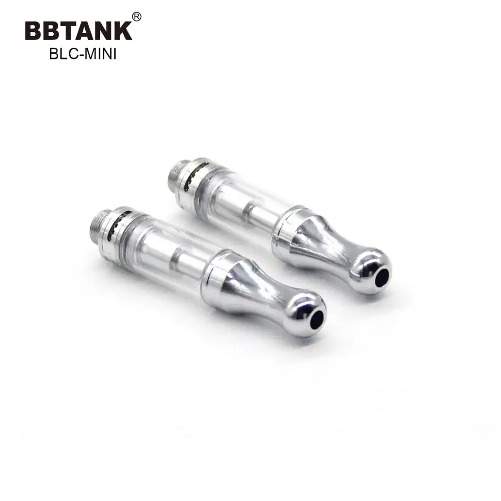 

Hot selling custom logo BBGEAR ceramic coil adjustable airflow 510 vape 1gram vape cartridge, Silver and custom colors by electroplating