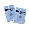 Custom fashion LDPE die cut plastic carry bag design for clothing