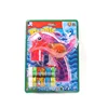 Cute dolphin gun bubble toys blowing automatic machine with light beautiful color bubble