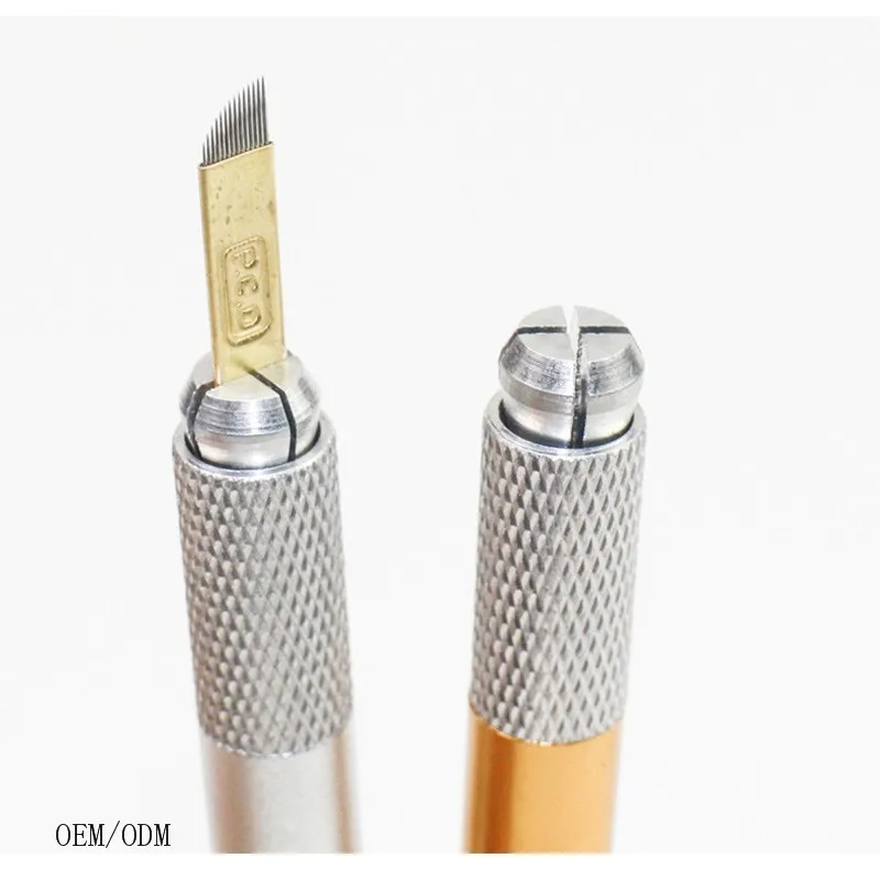 

Popular Microblading Pen For Eyebrow Embroidery, Gloden/sliver/red