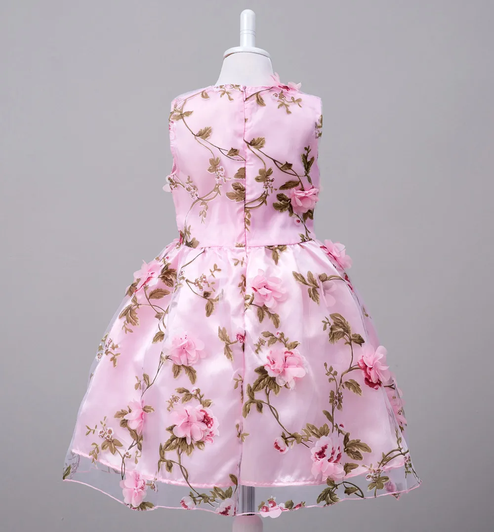 Цветочные платья для девочек