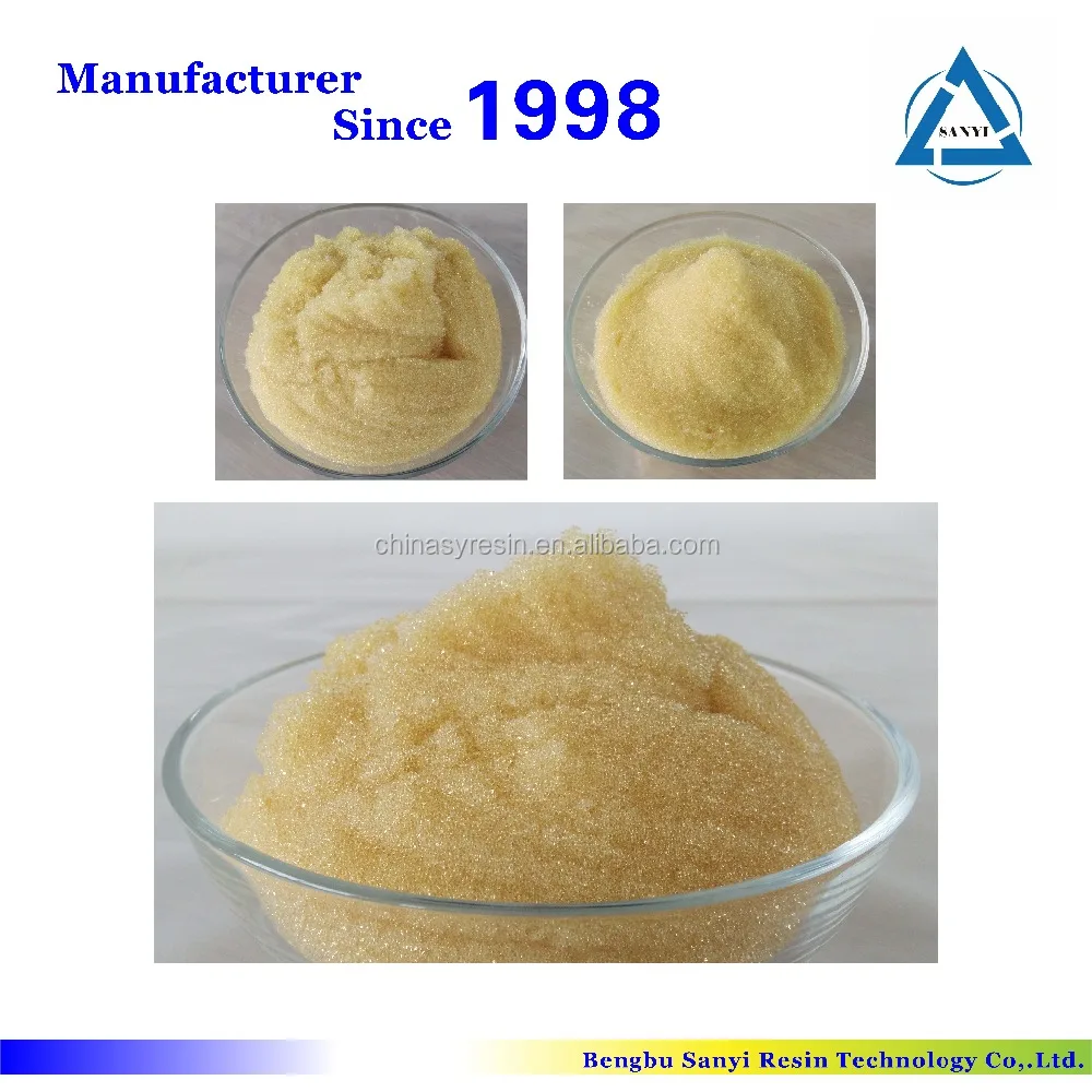 
001x8 cation exchange resin 