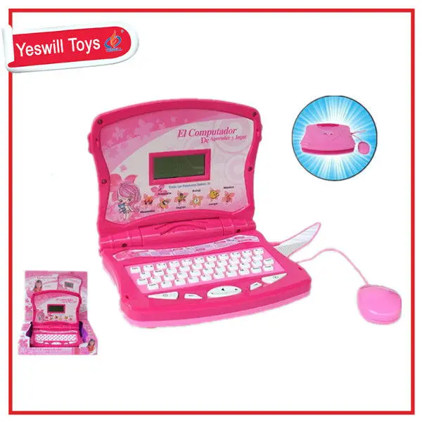 computador juguete niña