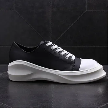 black and white trendy shoes