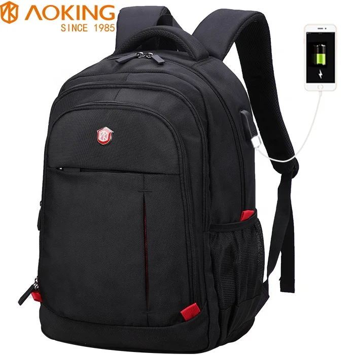 

aoking smart bag backbag morrales sac a dos rucksack back pack backpack wholesale school backpack china with usb charger