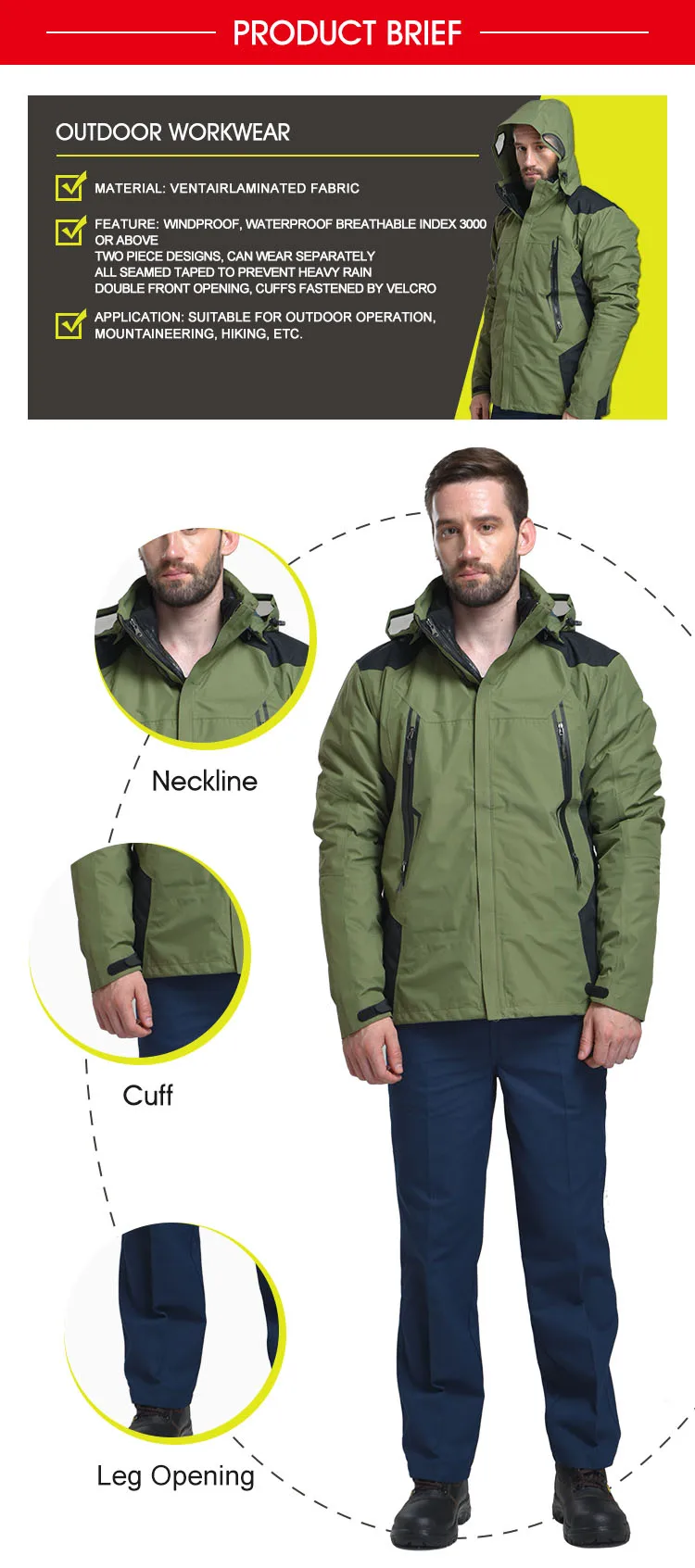 Factory Price Outdoor Construction Workwear Protective Clothing Buy