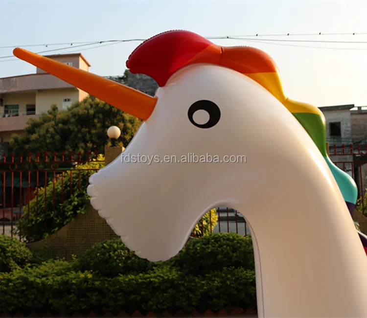 big inflatable unicorn