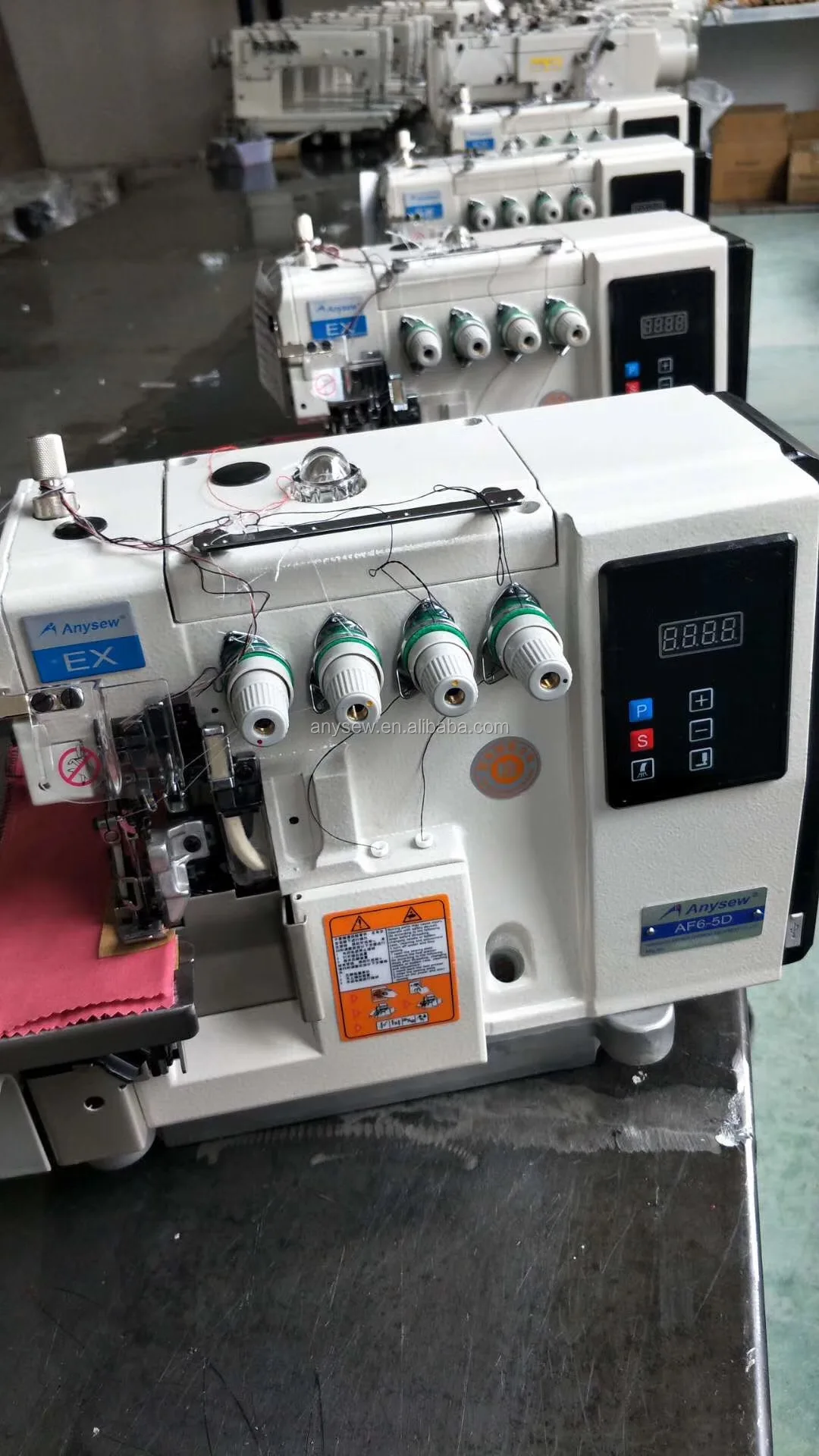 Pa64d Automatic Industrial Overlock Sewing Machine For Sale Buy