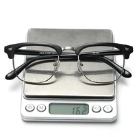 

unisex computer glasses anti blue light half rim TR90 optical frame eyeglasses