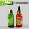 Empty Eye Dropper Label Liquid Screw Cap Container Drop Plastic Bottle Roll On Bottles