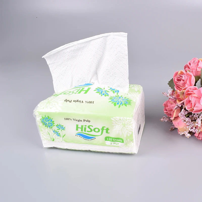 

Factory Price 2ply Cheap Pop-up Facial Tissue For Restaurant and Hotel, Natural white