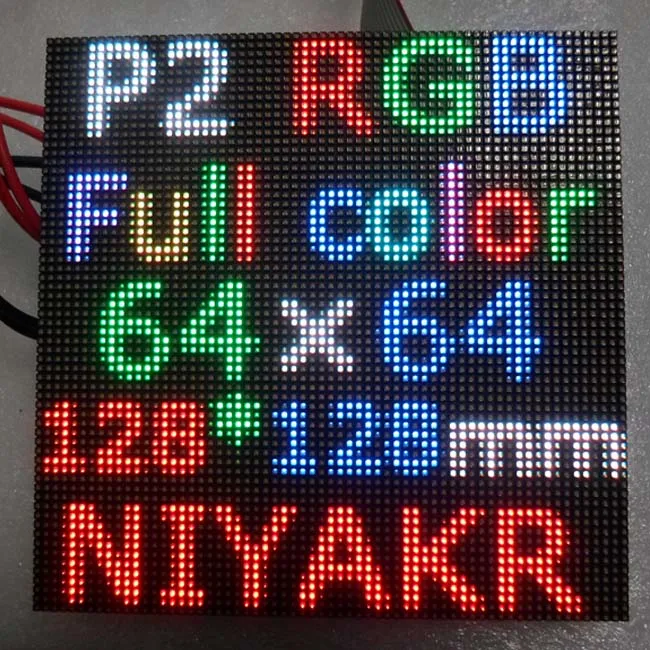 Shenzhen P2 RGB LED Matrix Panel Module 64x64
