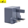 Travelsky Custom High quality travel ac power 3 pin adapter plug