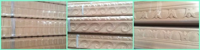 pine wood moulding/wood mirror moulding/mirror frame moulding