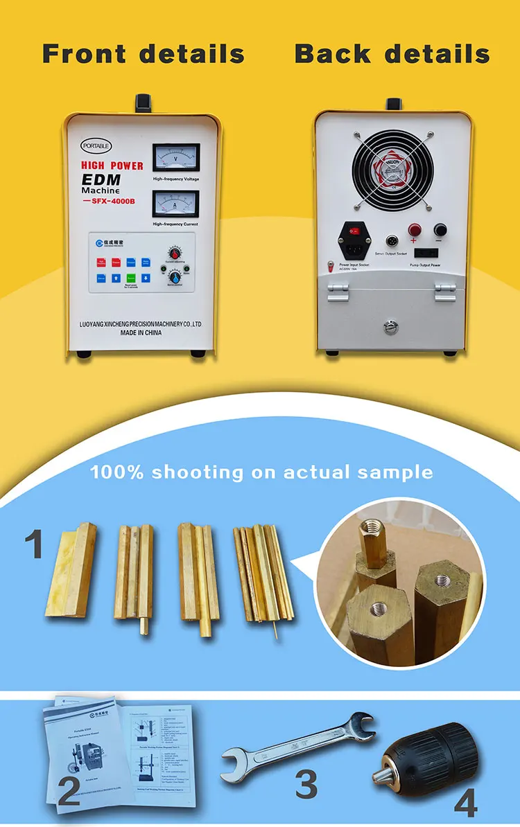 Portable Sfx4000b Edm Machine For Tap Buster And Hole Drilling Buy