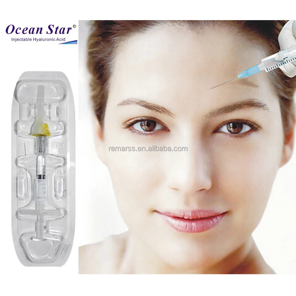 

2019 High quality ocean star 2ml Derm Hyaluronic Acid injection Dermal Filler