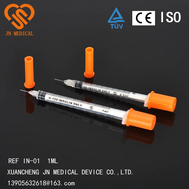 
Insulin syringes 0.5ml/ 1ml factory 29G/30G China 