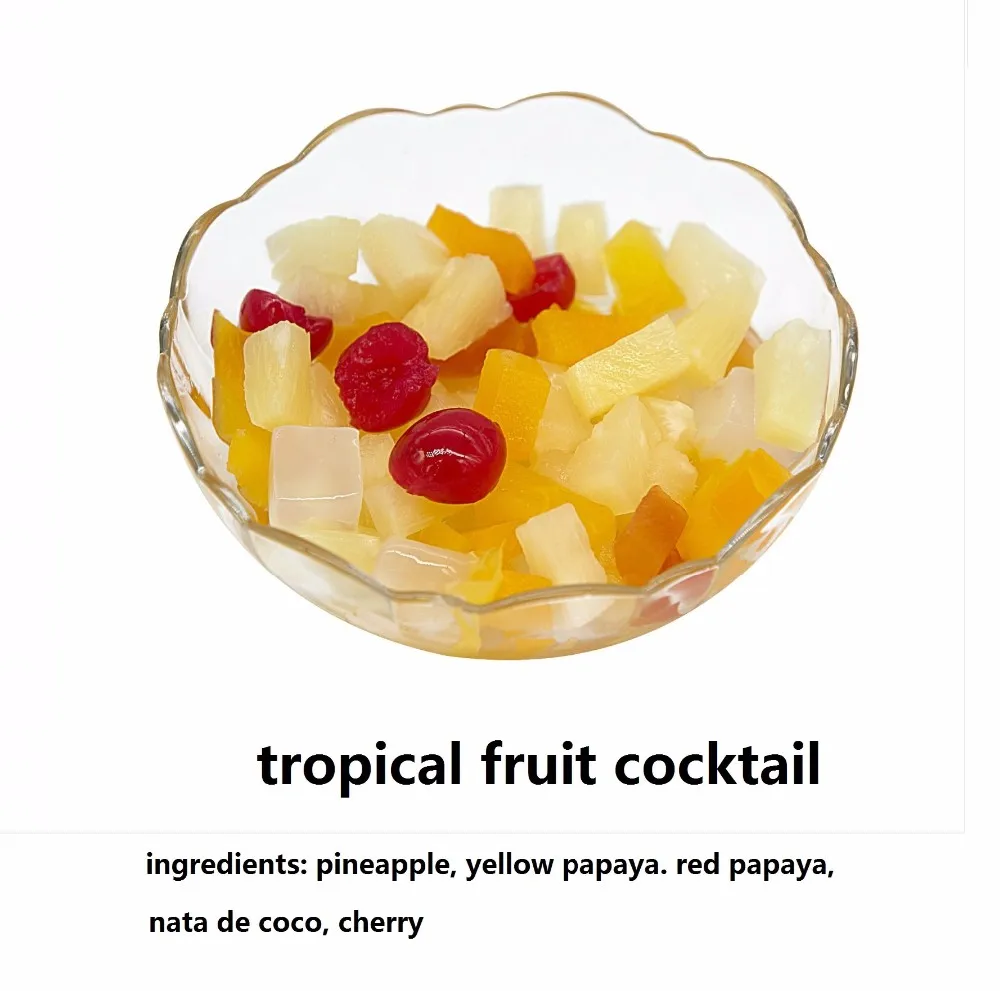 Canned Tropical Fruit Cocktail In Syrup Canned Mixed Fruit Buy
