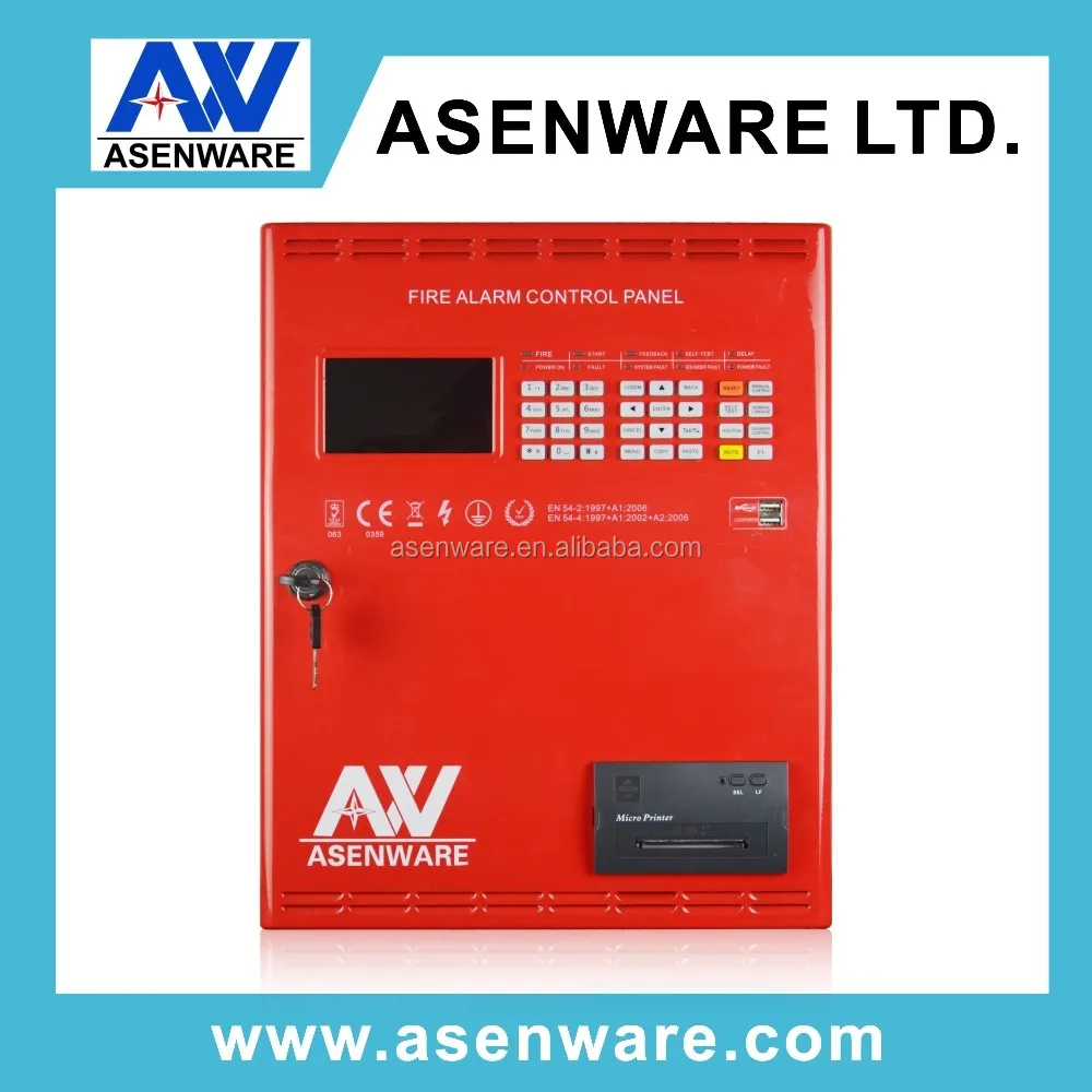 Asenware Addressable Fire Alarm System With Smoke Detector