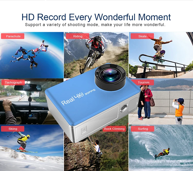 New Design Real 4k Action Camera With Allwinner V5 Chipset Imx317