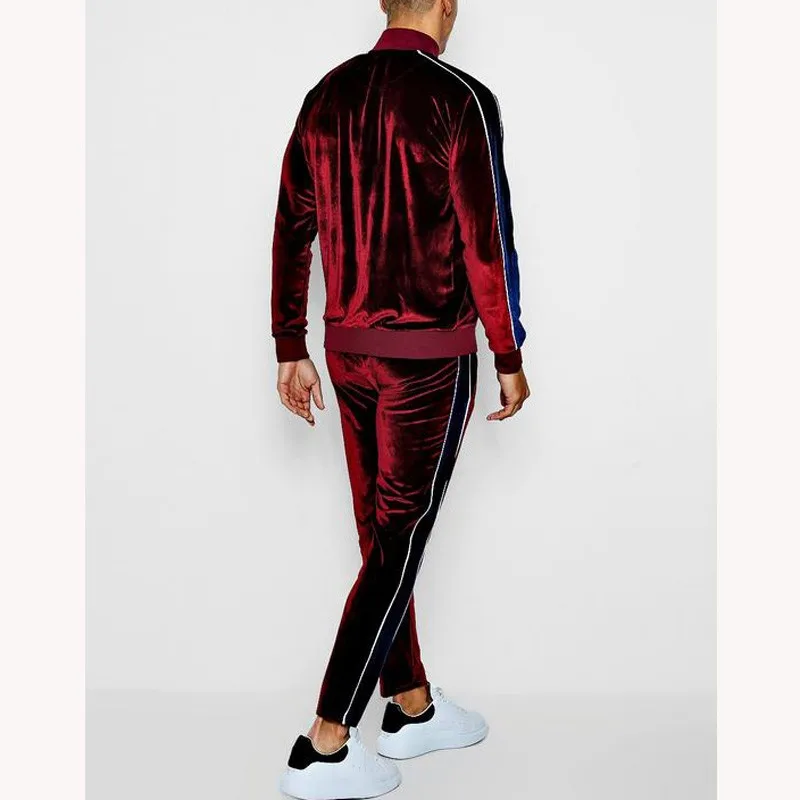 mens velour jogging suits