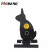 Air Rifle Knock 'em Down Rabbit Field Shooting Target Splatter System- with Cord to Pull The Target Back up