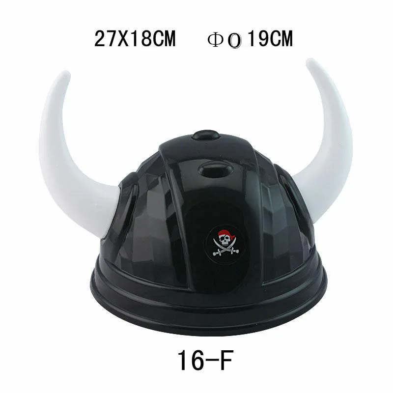 Source Crazy Carnival hat Custom cap with logo viking horn cap