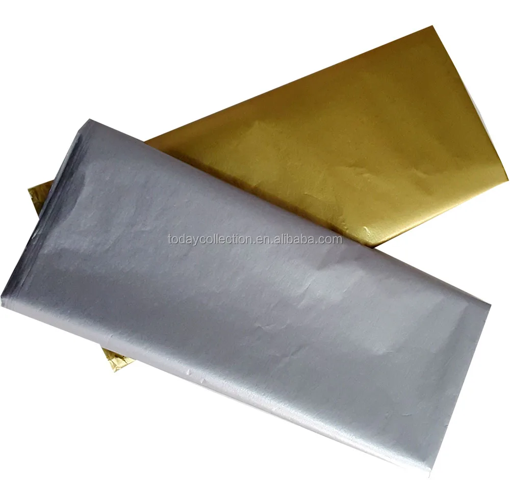 
Silver color tissue paper 