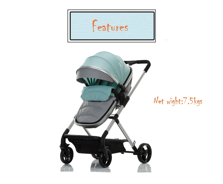 Wholesale Cheap Travel System Luxury Baby Stroller 3 In 1 With Carrycot
