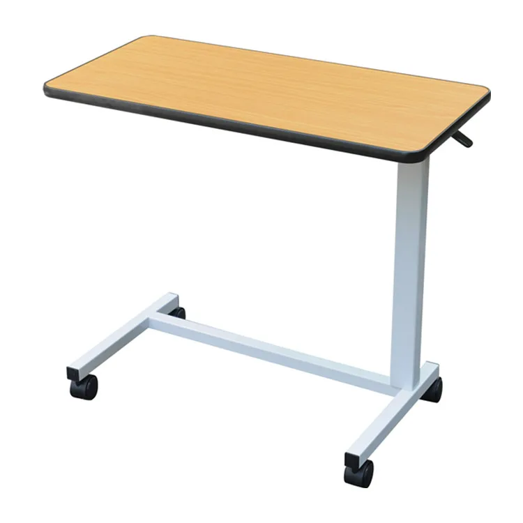 Cheap food table for hospital bed sale over bed table