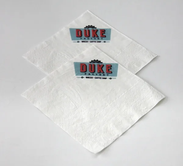 Custom Printing White Napkins Dinner Napkins With Logo Buy White Napkins With Logo,White