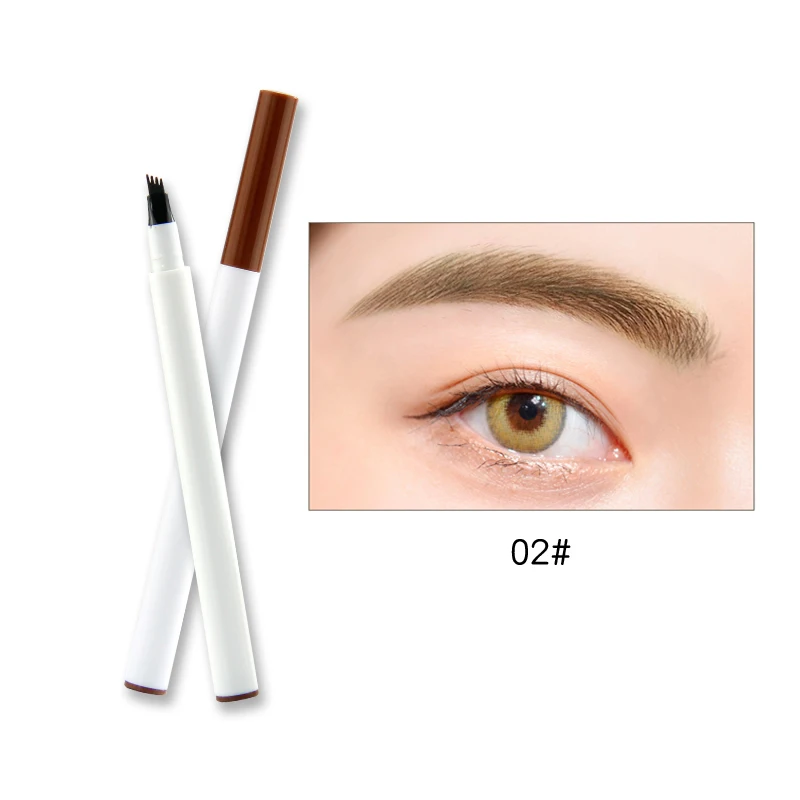 eyebrow pen waterproof smooth eyebrow pen long-lasting makeup