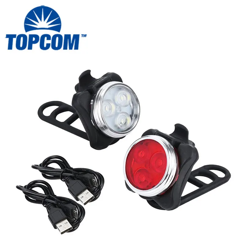 
Rechargeable Bicycle Light Set 4 Modes Rear light Bike USB charging 