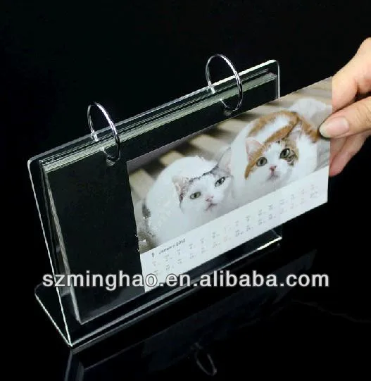 Acrylic Tabletop Calendar Stand / Acrylic Desk Calendar Buy Acrylic