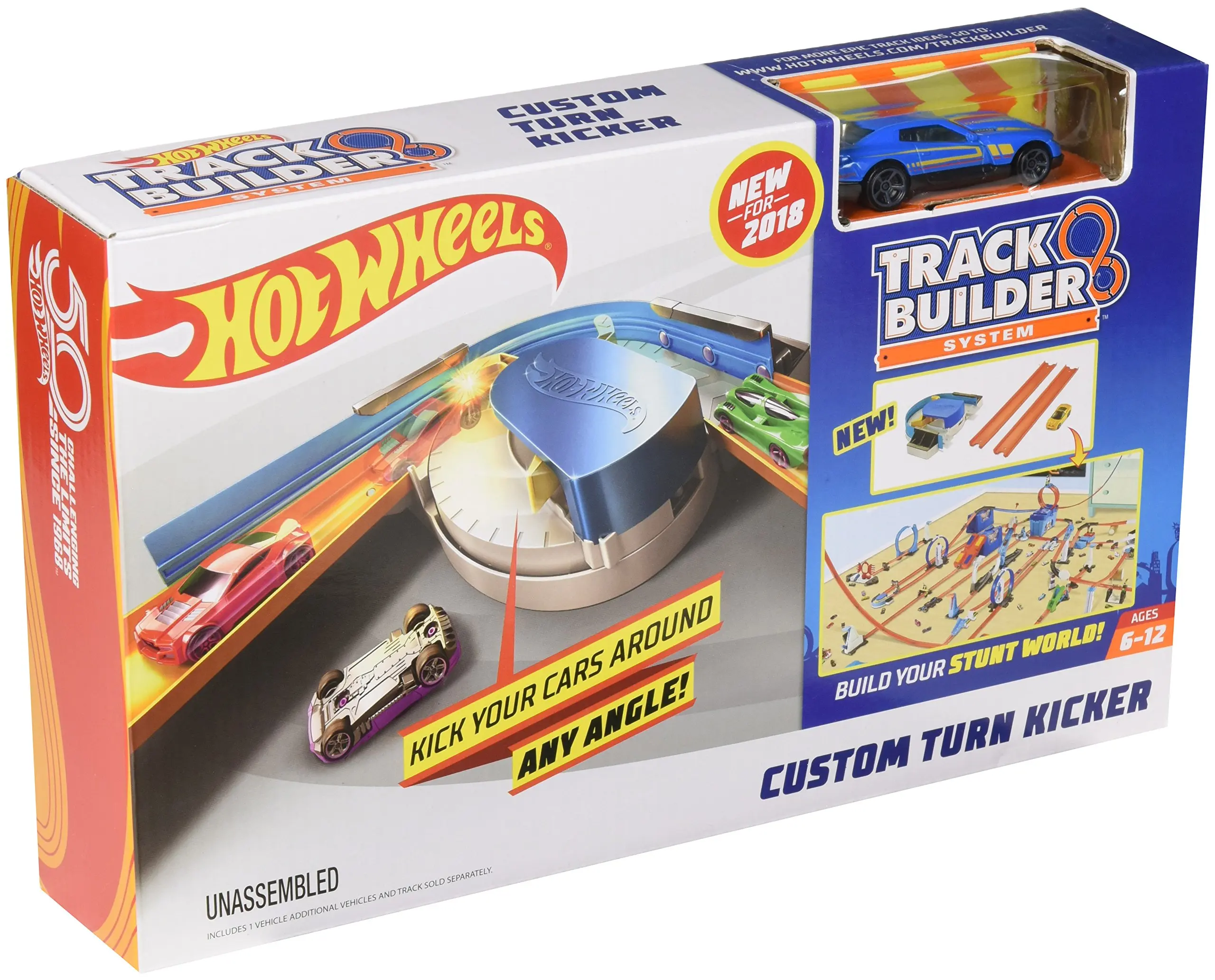 hot wheels blm20 track builder essentials curve pack