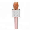 Hot Selling 2018 Portable Mini Metal Bluetooth Speaker Wireless Karaoke Microphone Home Theater System OEM and In Stock