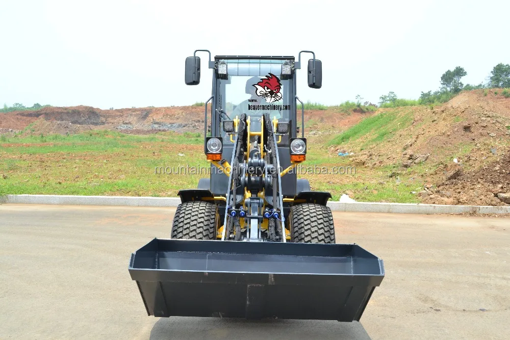 4 wheeled mini loader WL25 with joystick control for sale