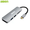 Hot selling USB 3.0 4 port hub driver with 4K display wireless usb hub for computer