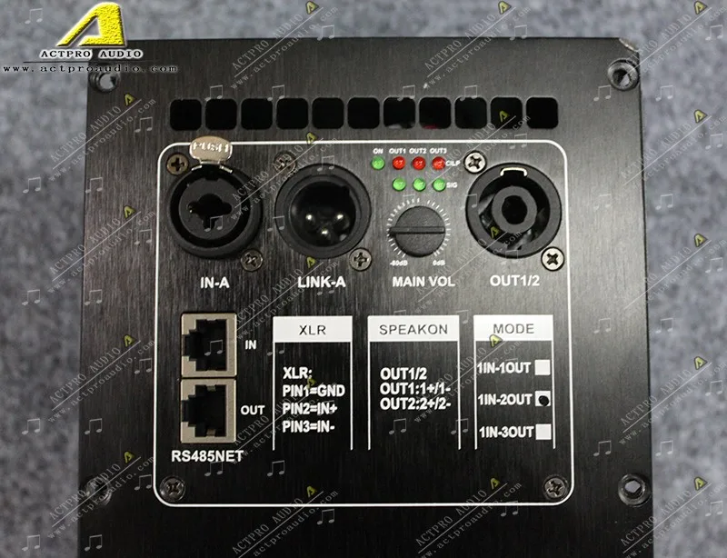 Active Speakers Amplifier Module With Dsp Multichannel Digital