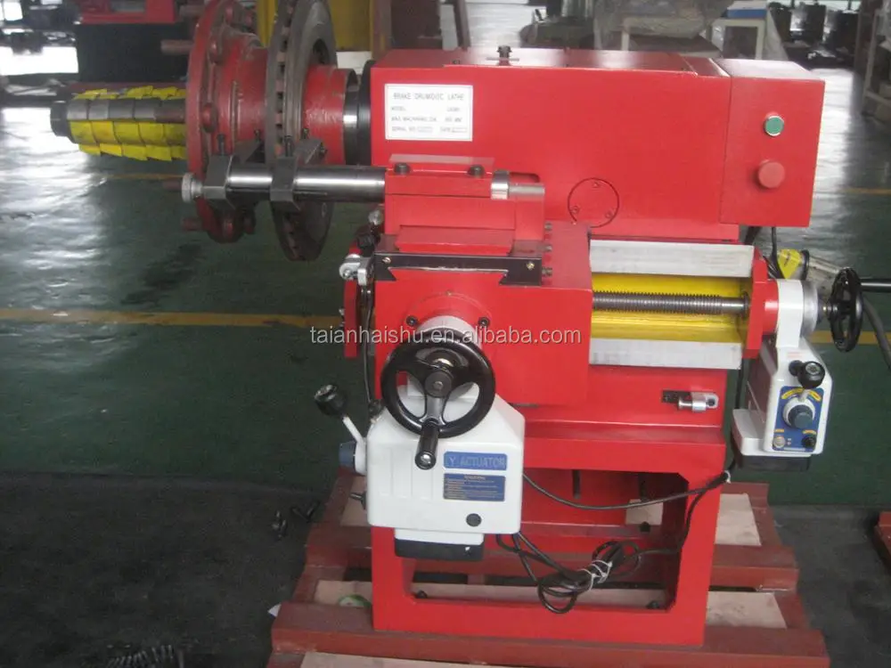 The Economic Disc Drum Brake Cutting Lathe Machine For Cars And Trucks