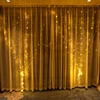 3x1/3x2/3x3m led icicle led curtain fairy string light fairy light 300 led Christmas light for Wedding home garden party decor