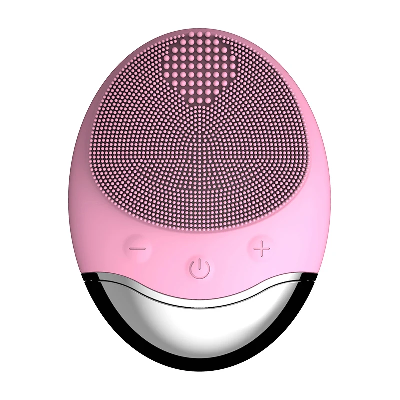 

Mini Electric Facial Cleaning Massage Brush Washing Machine Waterproof Silicone Face Mask Cleansing Brush Devices Tools, Blue;pink;red