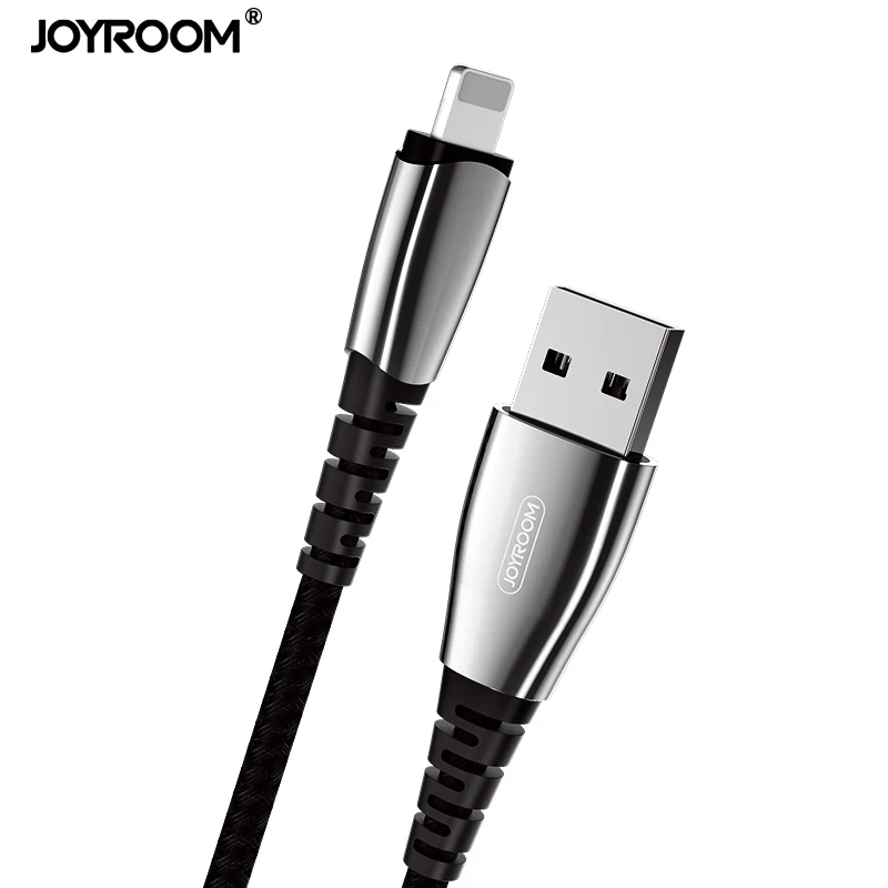 

FREE SAMPLE JOYROOM S-M391 1.2M Lightnings USB Data Cable, Black;silver-black