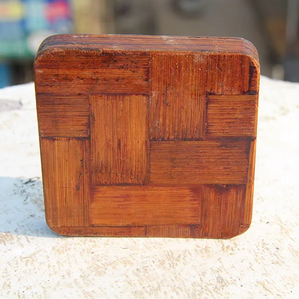 
Bamboo pallet for concrete brick making machine 