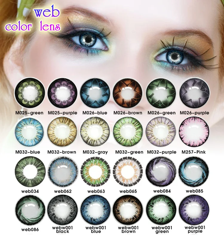 Cheap Cosplay Contact Lens Korean Circle Lenses Colored Eye Wholesale ...