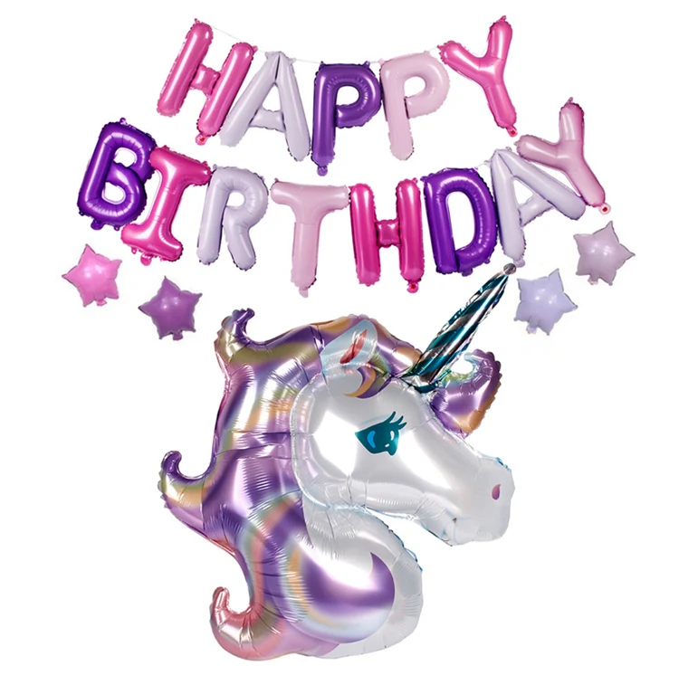 Rose Gold Happy Birthday Foil Balloon 21st Birthday Decorations
