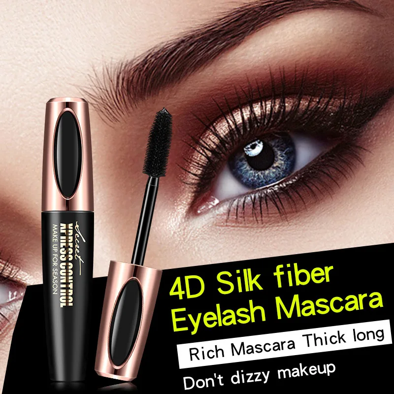 

Hot Big Eyes Mascara Makeup Tool 4D Long Extention Eyelash Mascaras Brushing Mascaras Big Eyes For Women's Makeup, As the picture show